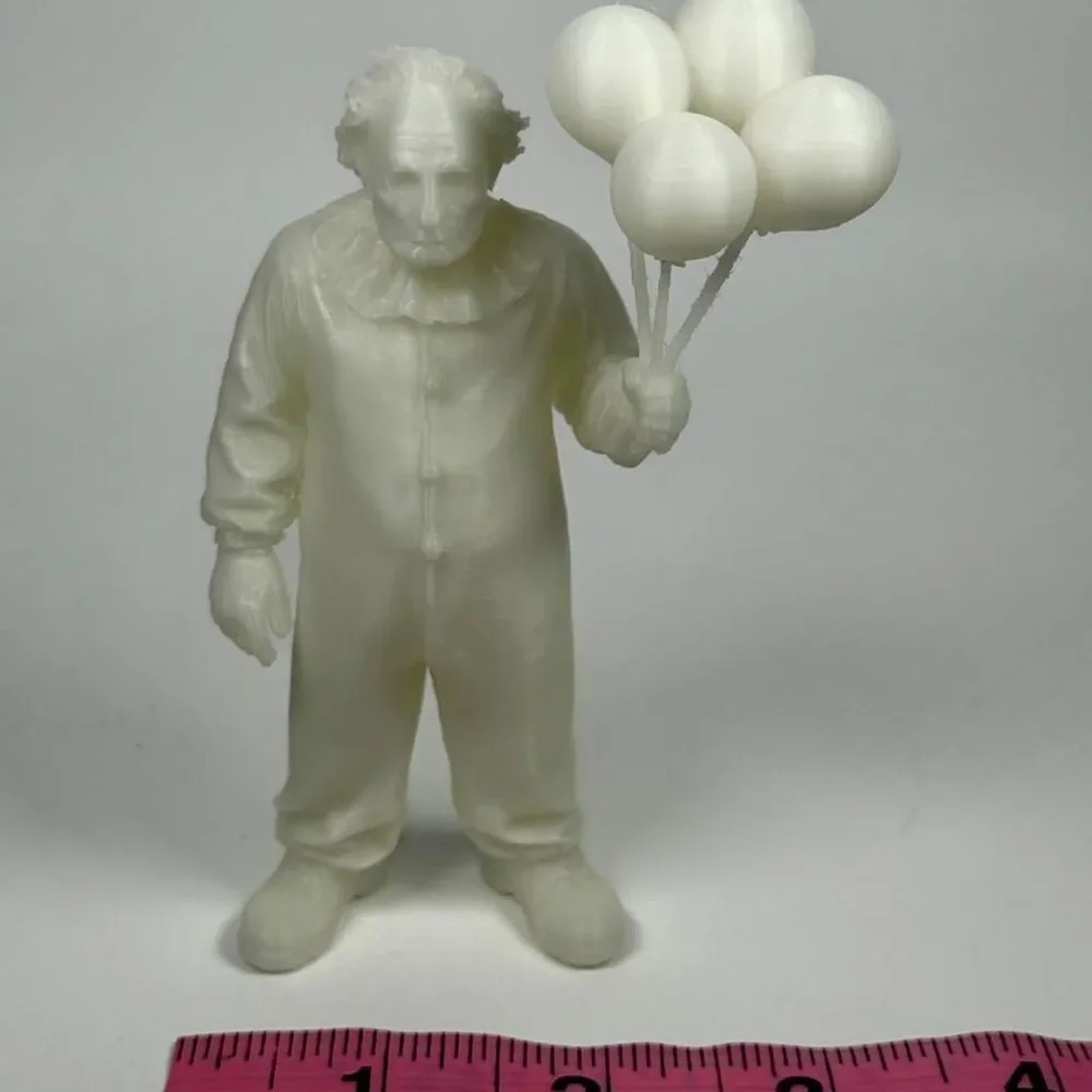 WRINKLES THE CLOWN, NETFLIX GLOW IN THE DARK CLOWN TOY